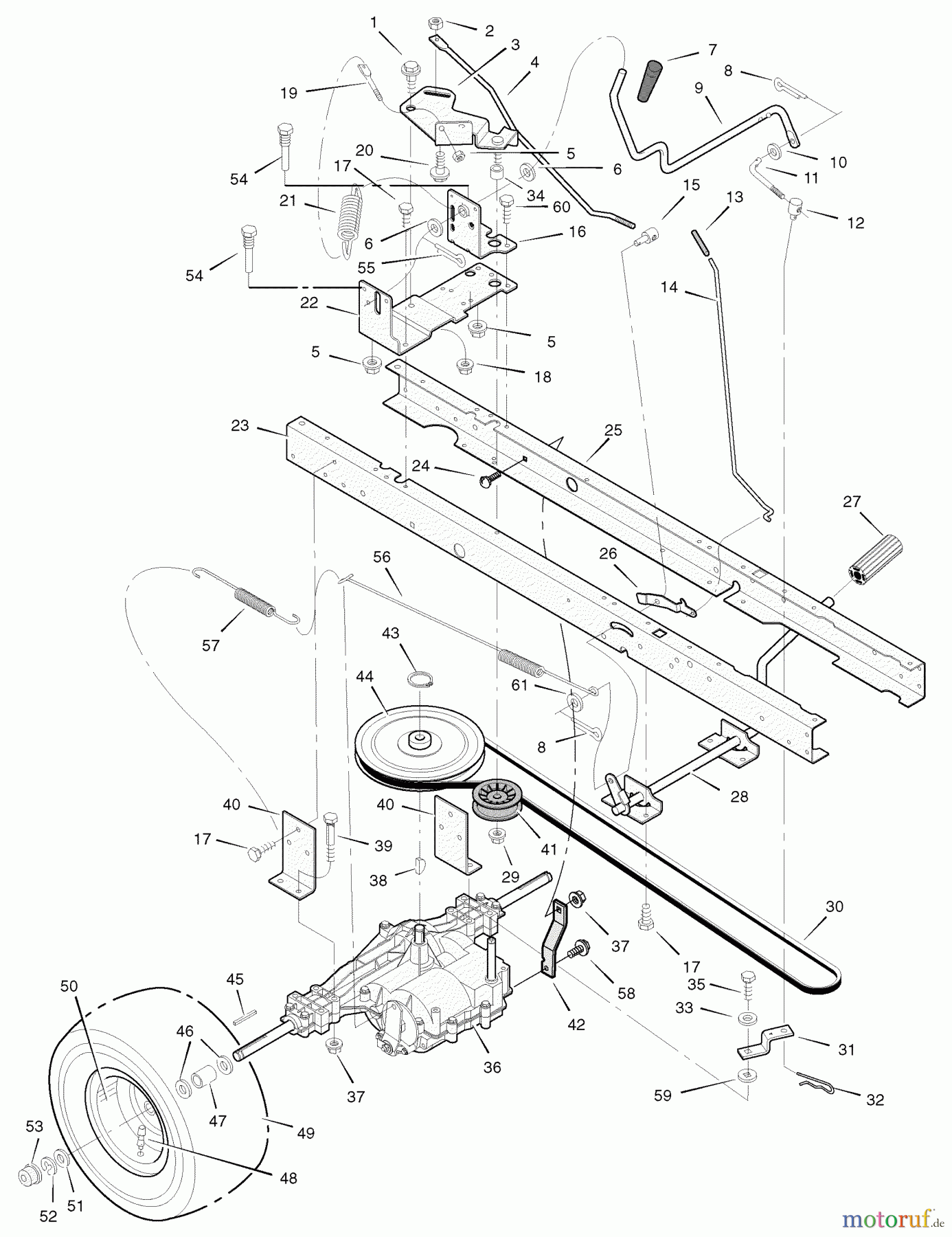 Murray Rasen- und Gartentraktoren 425002x99B - B&S/Murray 42