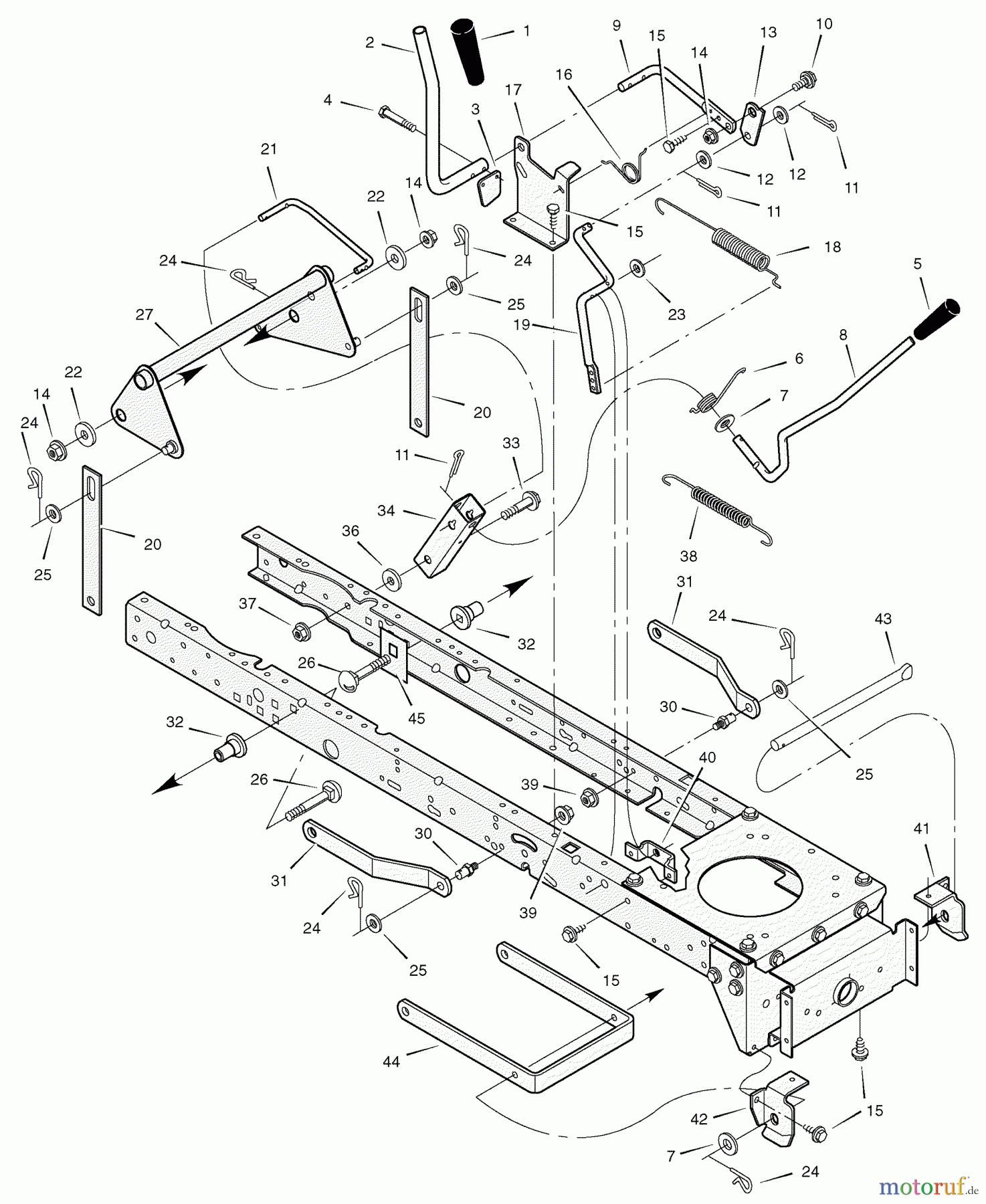  Murray Rasen- und Gartentraktoren 425615x99A - B&S/Murray 42