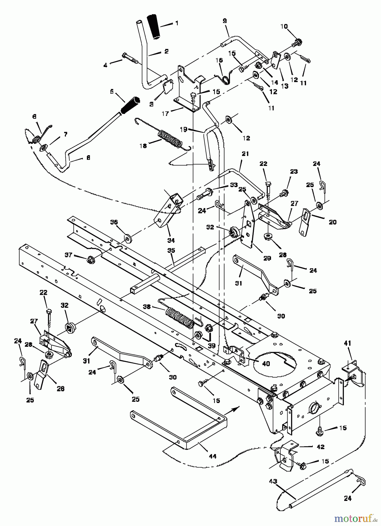  Murray Rasen- und Gartentraktoren 42578x6A - Murray Ultra 42
