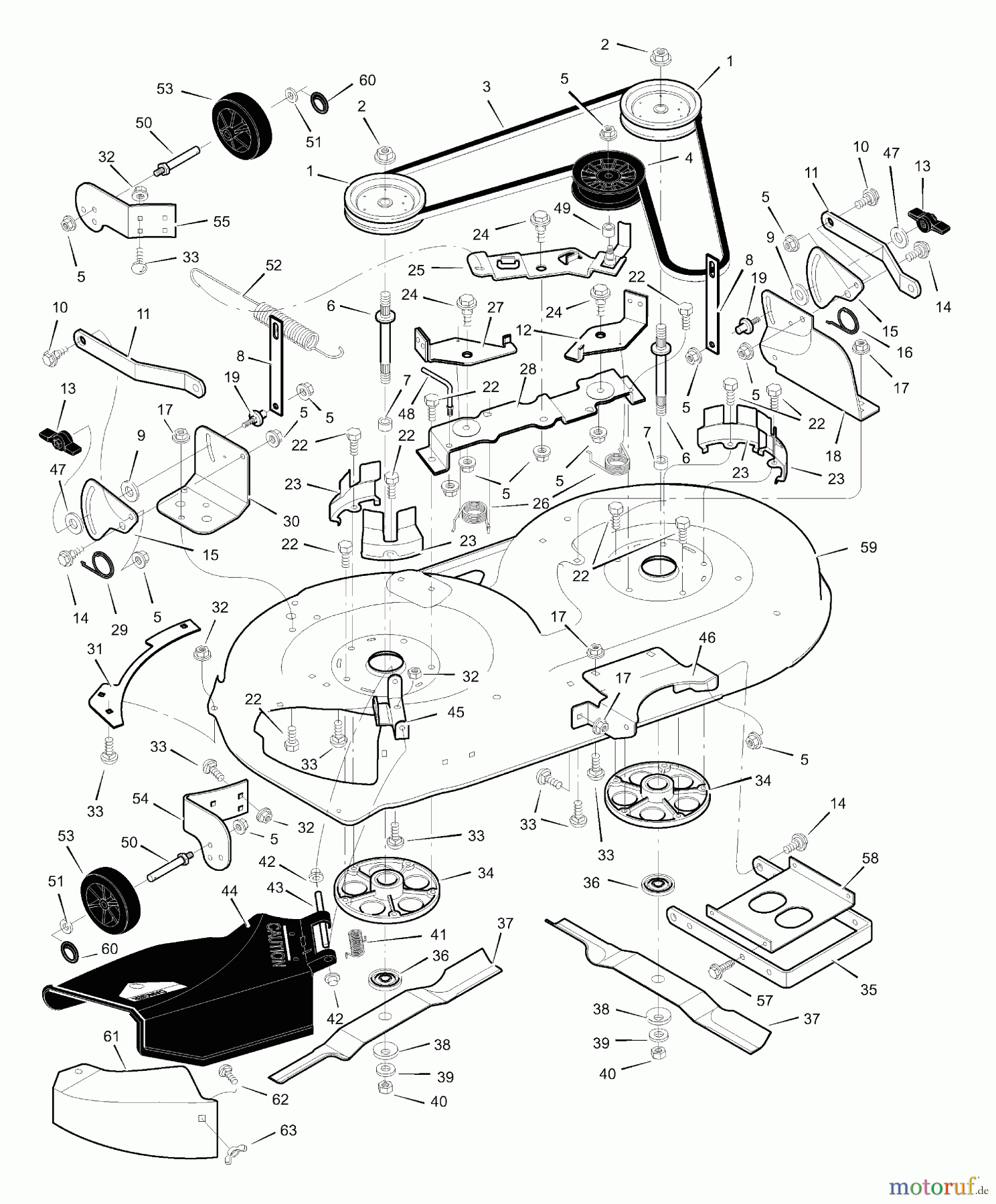  Murray Rasen- und Gartentraktoren 42583x30A - Murray 42