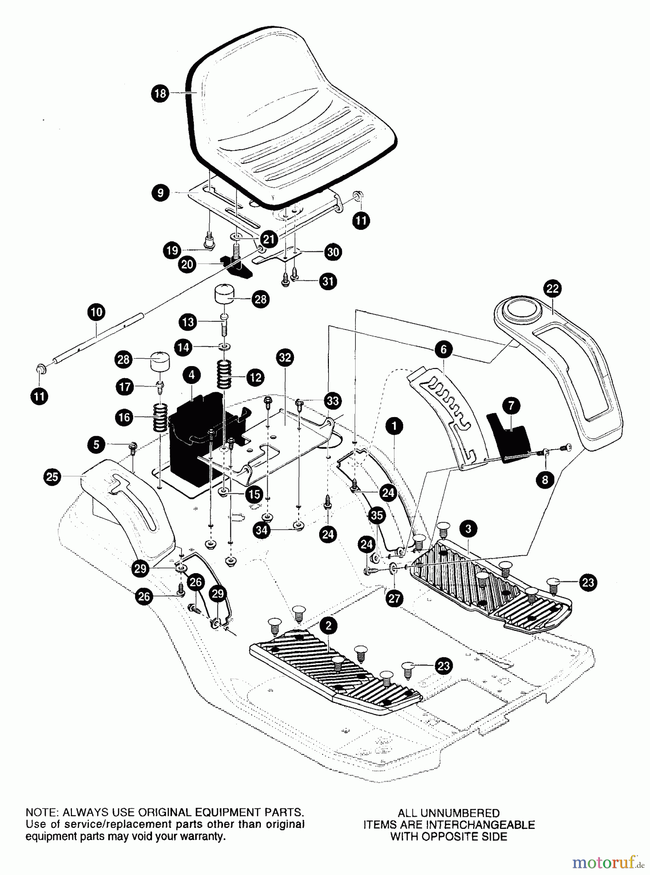  Murray Rasen- und Gartentraktoren 42589x8 - Scotts 42