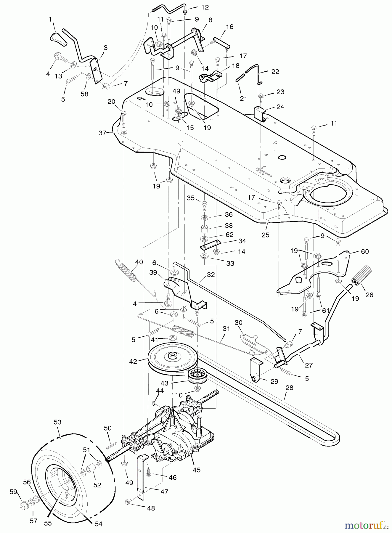  Murray Rasen- und Gartentraktoren 42816B - Murray 42