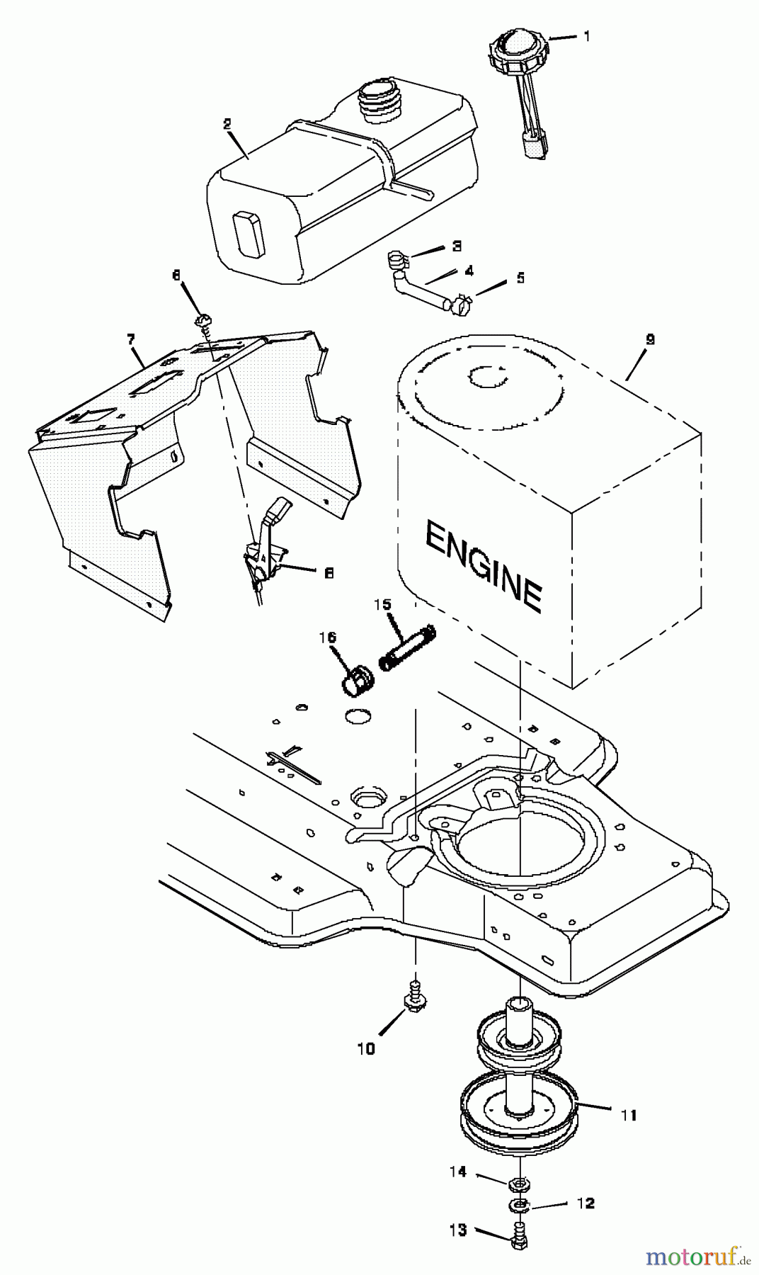 Murray Rasen- und Gartentraktoren 42816D - Murray 42