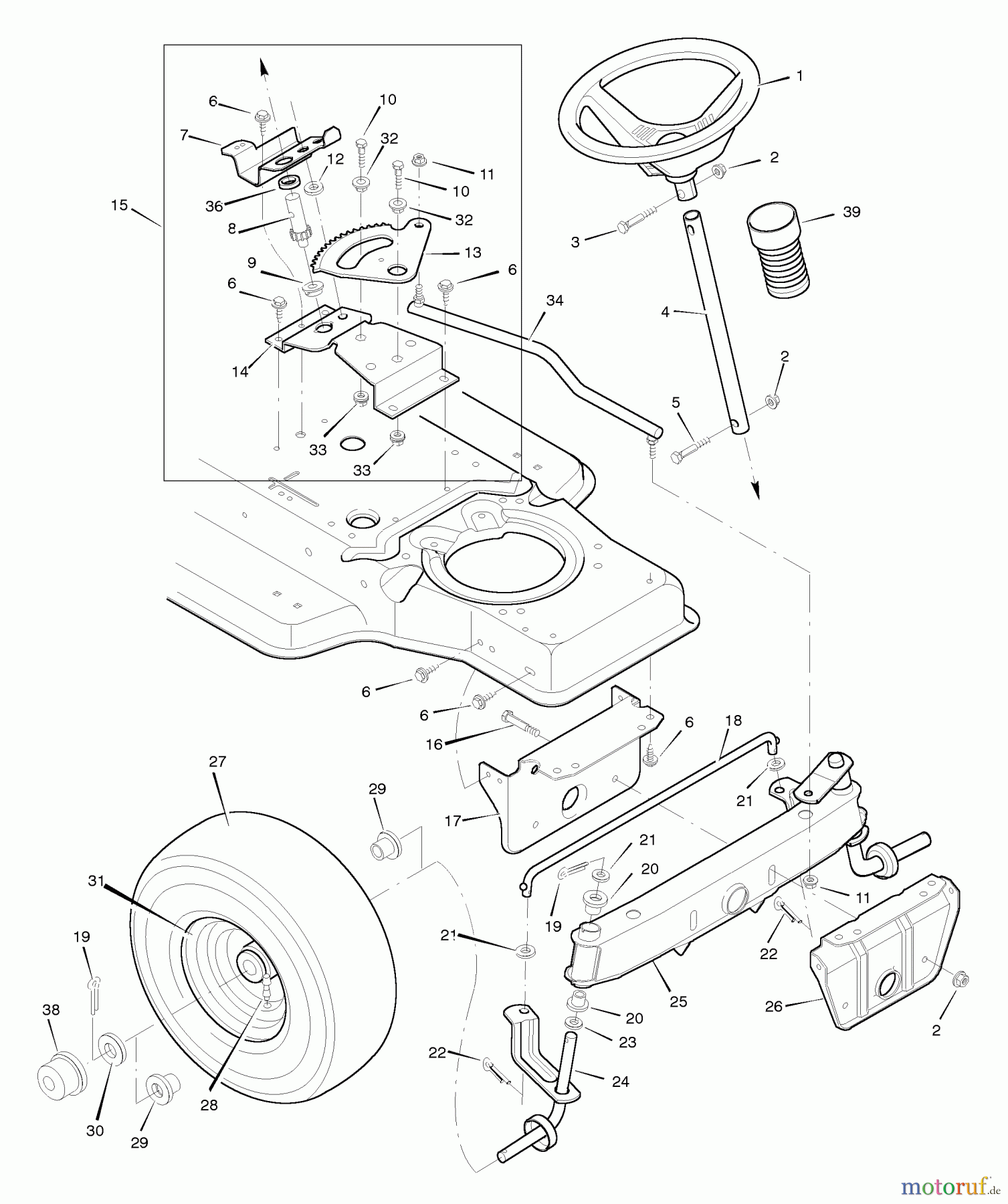  Murray Rasen- und Gartentraktoren 42916x7B - Scotts 42