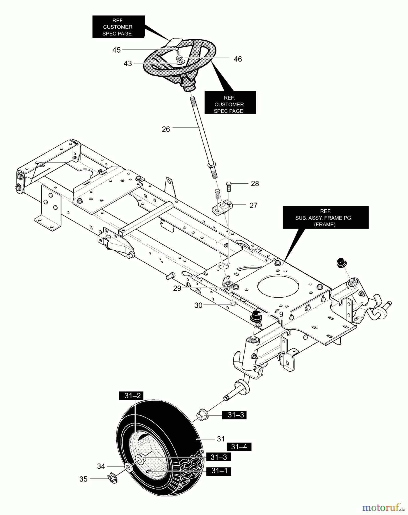  Murray Rasen- und Gartentraktoren 50572x89A - Yard King Performance 50