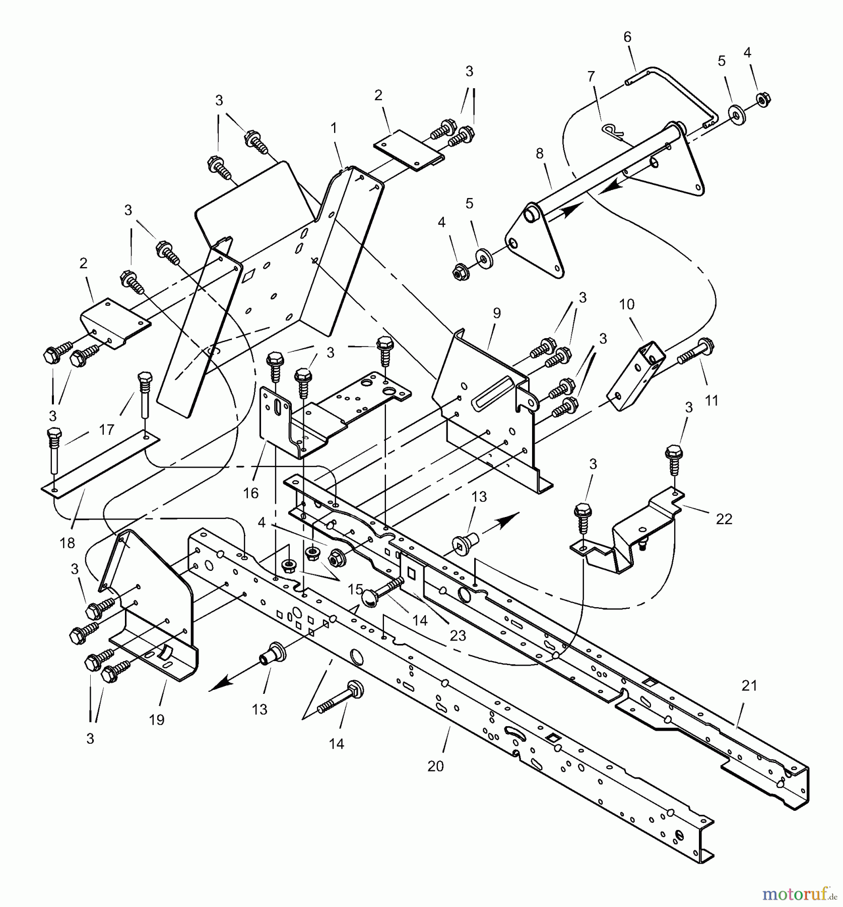  Murray Rasen- und Gartentraktoren 52101x92A - B&S/Murray 52