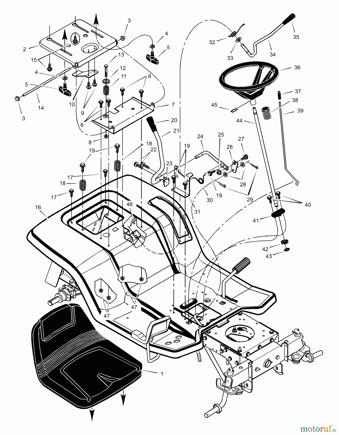  Murray Rasen- und Gartentraktoren 52161x89B - Yard King Performance 52