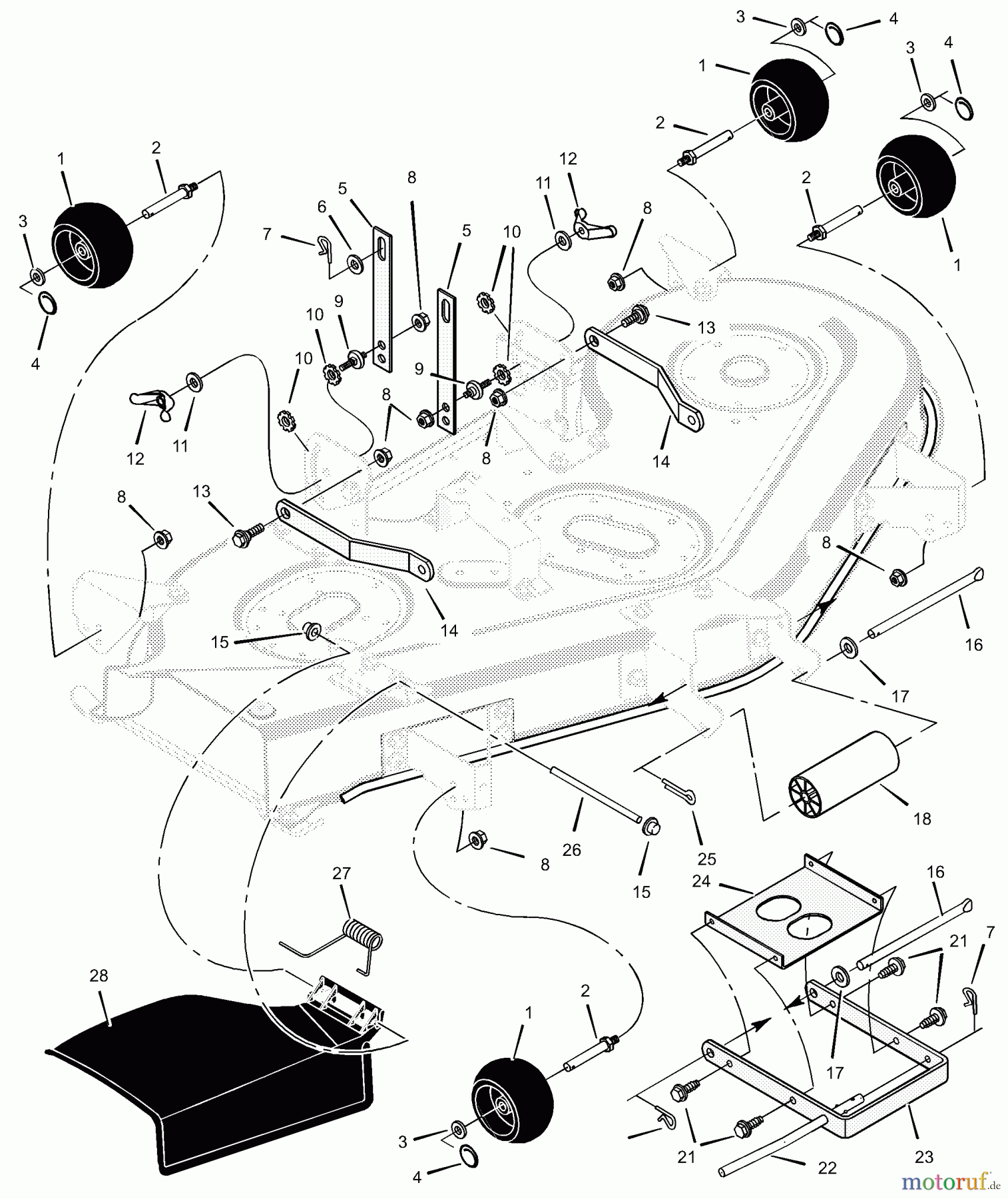  Murray Rasen- und Gartentraktoren 525607x692B - Stanley 52