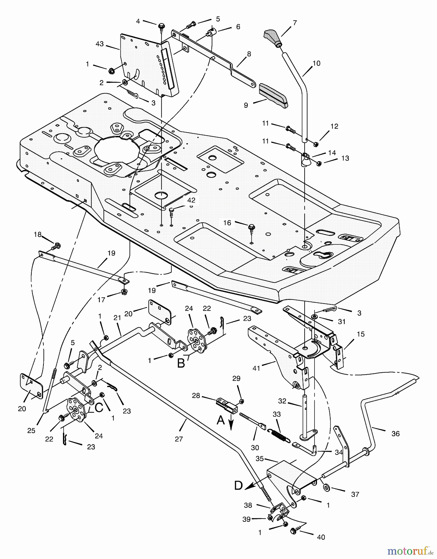Murray Reitermäher 30545x192A - B&S/Murray 30