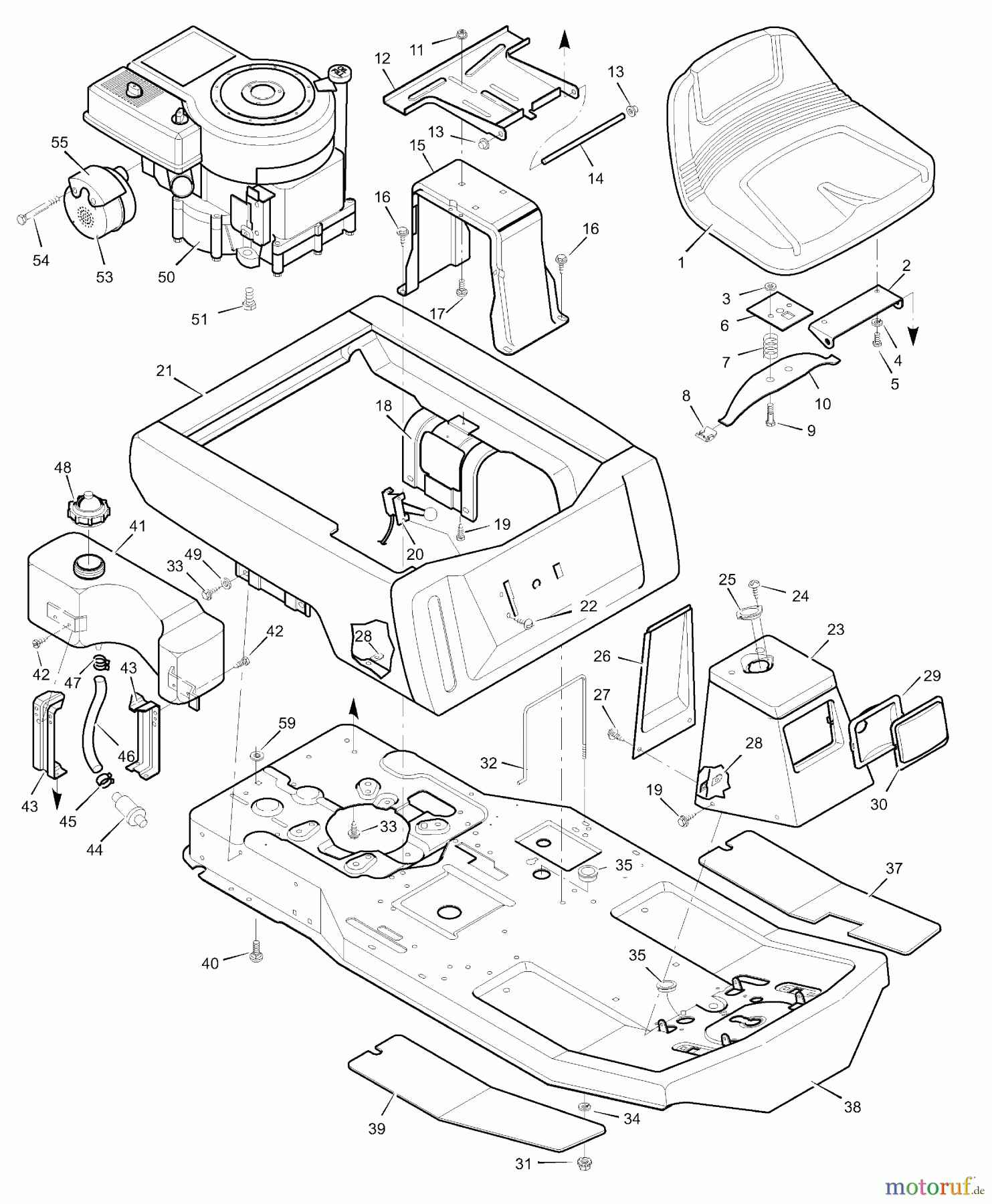  Murray Reitermäher 30560x99A - B&S/Murray 30