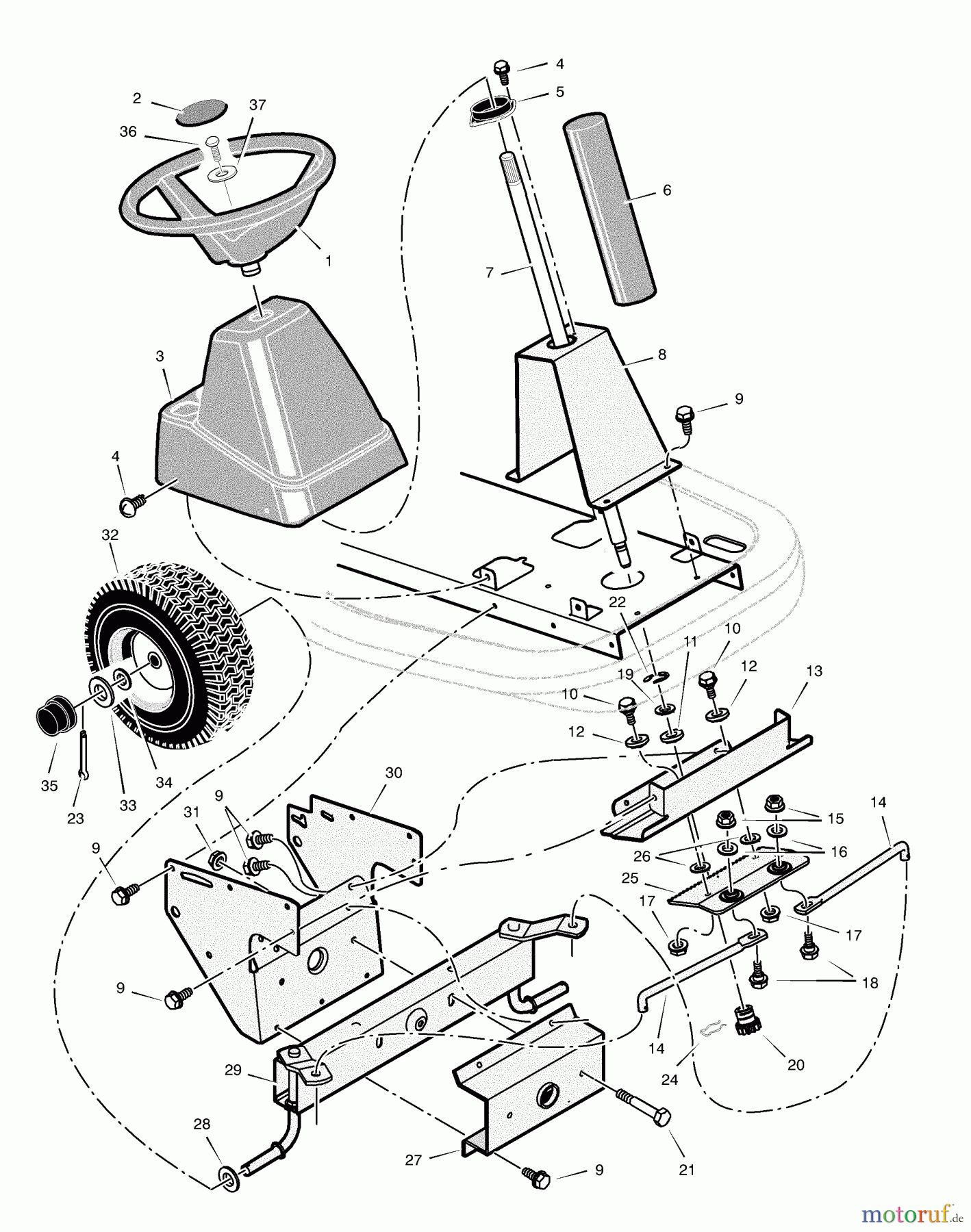  Murray Reitermäher 309000x8NA - Scotts 30