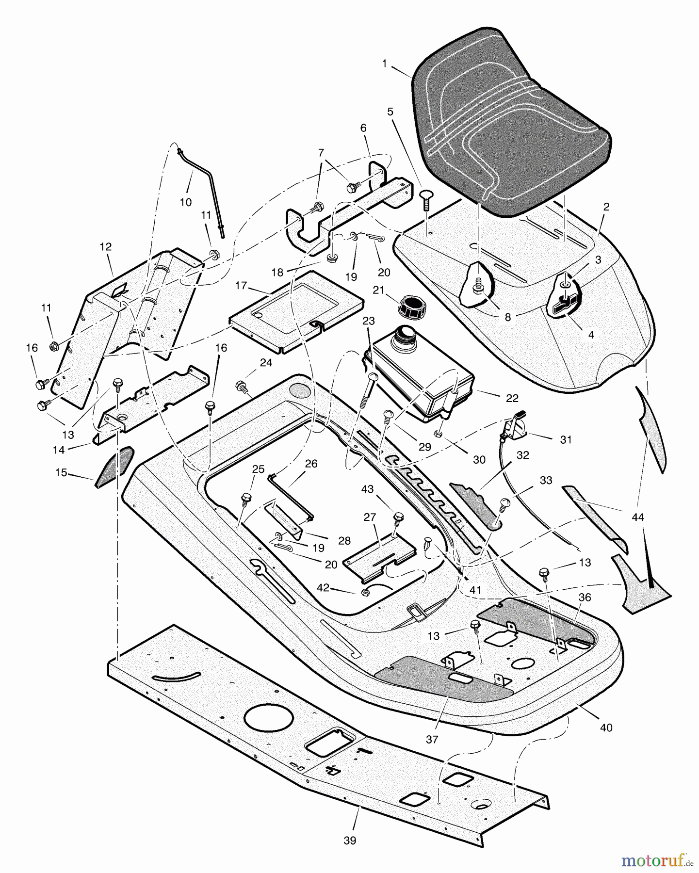  Murray Reitermäher 309003x99NA - B&S/Murray 30