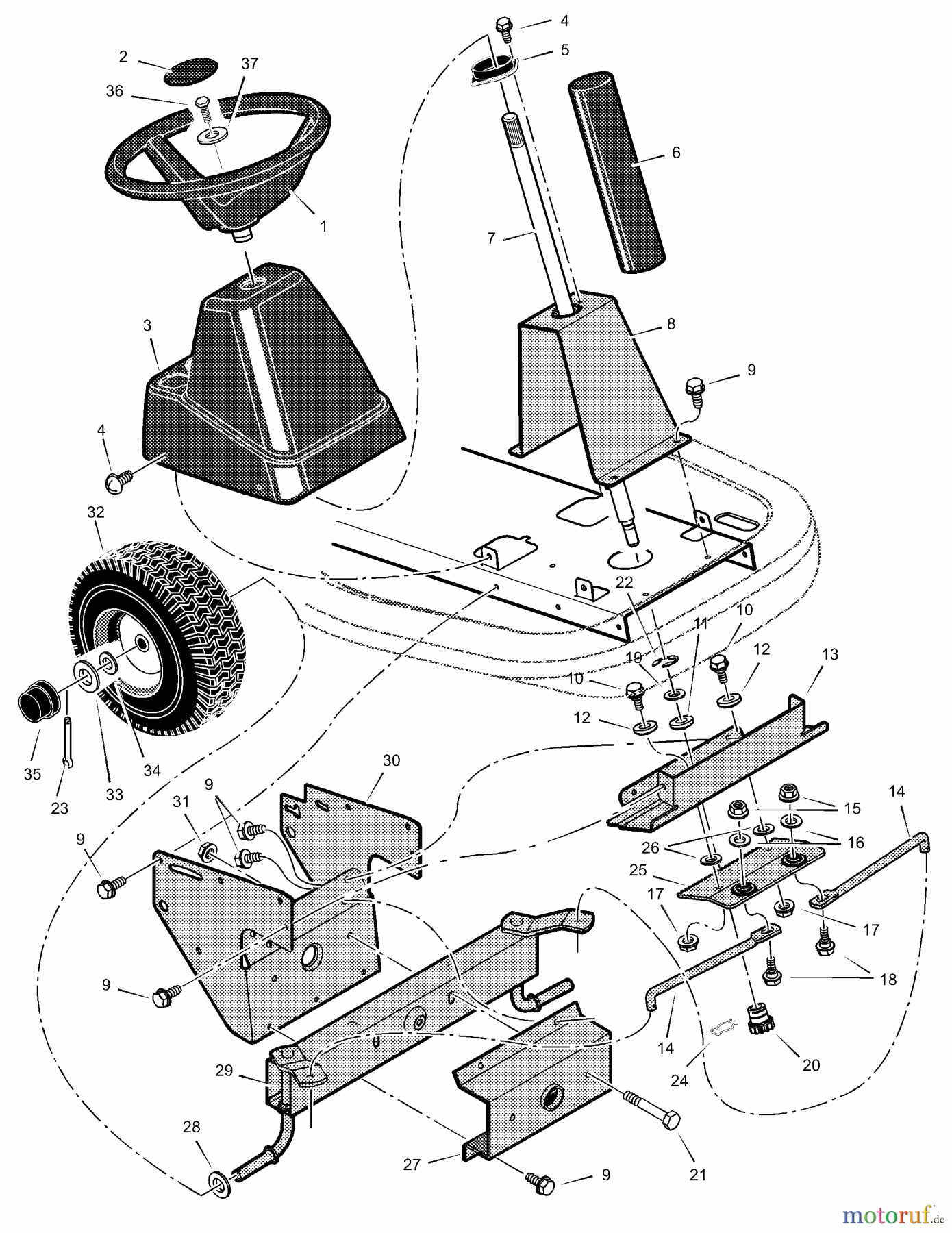  Murray Reitermäher 309304x31B - Scotts 30