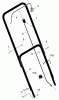 Murray 201010x99NA - B&S/ 20" Walk-Behind Mower (2002) (AAFES) Ersatzteile Handle Assembly