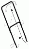 Murray 201030x30A - 20" Walk-Behind Mower (2005) Ersatzteile Handle Assembly