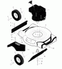 Murray 20103x35B - B&S/ 20" Walk-Behind Mower (1999) (Western Auto) Ersatzteile Mower Housing Assembly