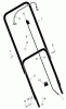 Murray 20104G - 20" Walk-Behind Mower (2005) Ersatzteile Handle Assembly