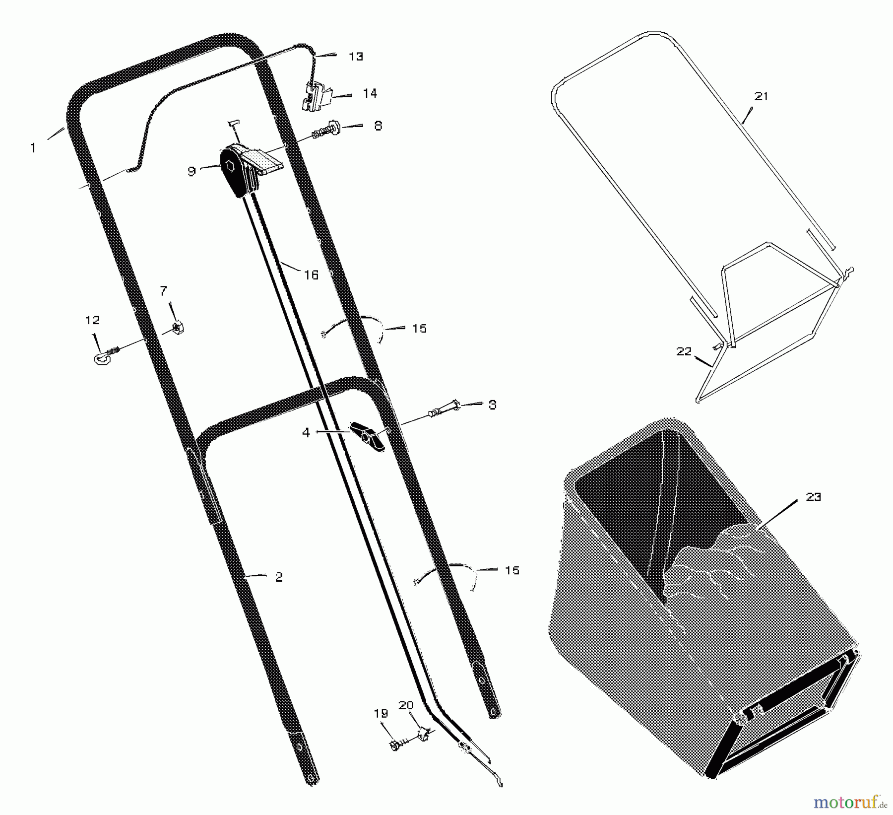  Murray Rasenmäher 20405x25A - B&S/Murray 20