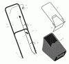 Murray 20406x83C - B&S/ 20" Walk-Behind Mower (2000) (Walmart) Ersatzteile Handle & Bag Assembly