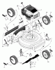 Murray 20407x35A - B&S/ 20" Walk-Behind Mower (1997) (Western Auto) Listas de piezas de repuesto y dibujos Mower Deck Assembly