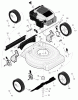 Murray 204210x30B - 20" Walk-Behind Mower (2004) Ersatzteile Mower Housing Assembly