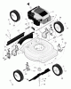 Murray 204210x31C - Scotts 20" Walk-Behind Mower (2004) (Home Depot) Ersatzteile Mower Housing Assembly