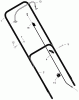 Murray 204210x8G - Scotts 20" Walk-Behind Mower (2005) (Home Depot) Spareparts Handle Assembly