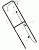 Murray 204212x92B - B&S/ 20" Walk-Behind Mower (2005) (Walmart) Ersatzteile Handle Assembly
