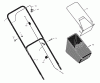 Murray 205310x99A - B&S/ 20" Walk-Behind Mower (2002) (AAFES) Listas de piezas de repuesto y dibujos Handle And Bag Assembly