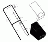 Murray 20556x31A - Scotts 20" Walk-Behind Mower (1998) (Home Depot) Ersatzteile Handle And Bag Assembly