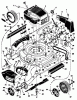 Murray 20605x8B - Scotts 20" Walk-Behind Mower (1997) (Home Depot) Listas de piezas de repuesto y dibujos Mower Assembly