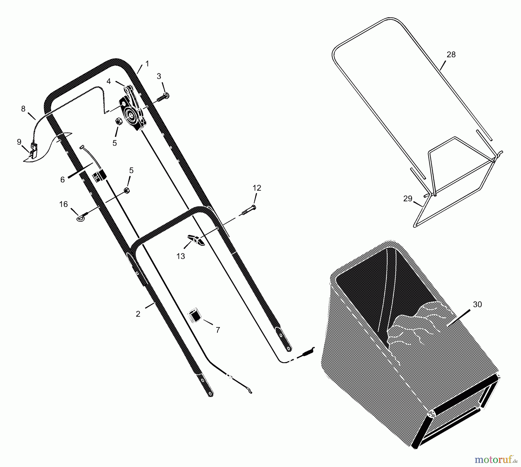  Murray Rasenmäher 20606x30D - Murray 20