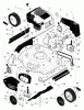 Murray 20606x92A - B&S/ 20" Walk-Behind Mower (1998) (Walmart) Listas de piezas de repuesto y dibujos Handle Assembly