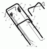 Murray 21545x6A - Ultra 21" Walk-Behind Mower (1996) Ersatzteile Handle Assembly