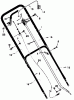 Murray 21975x92C - B&S/ 21" Walk-Behind Mower (1997) (Walmart) Listas de piezas de repuesto y dibujos Handle Assembly