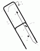 Murray 22105x30B - 22" Walk-Behind Mower (2003) Ersatzteile Handle Assembly