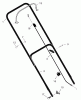 Murray 22265x8J - Scotts 22" Walk-Behind Mower (2004) (Home Depot) Ersatzteile Handle Assembly - B&S Models