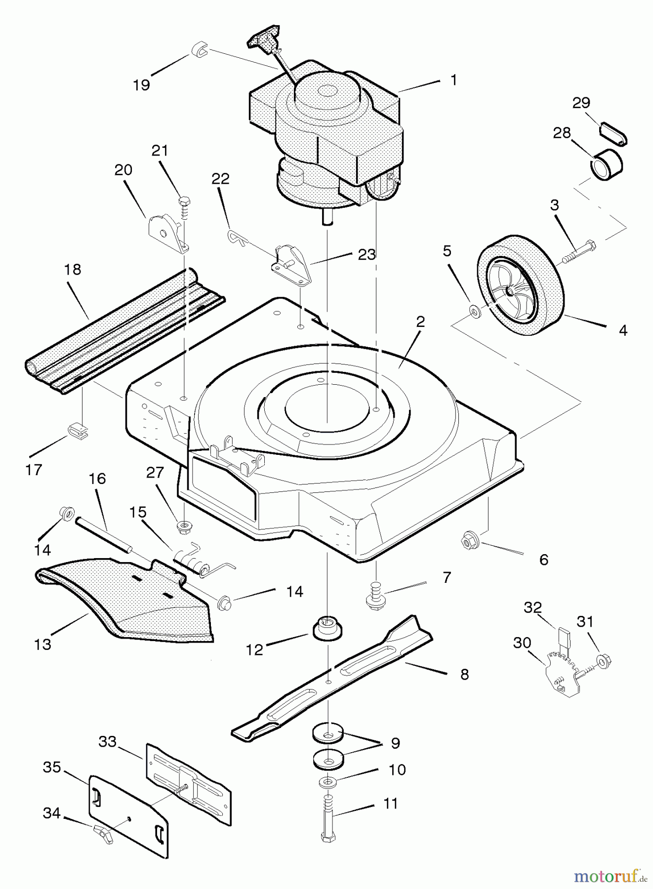  Murray Rasenmäher 22277x24B - B&S/Murray 22