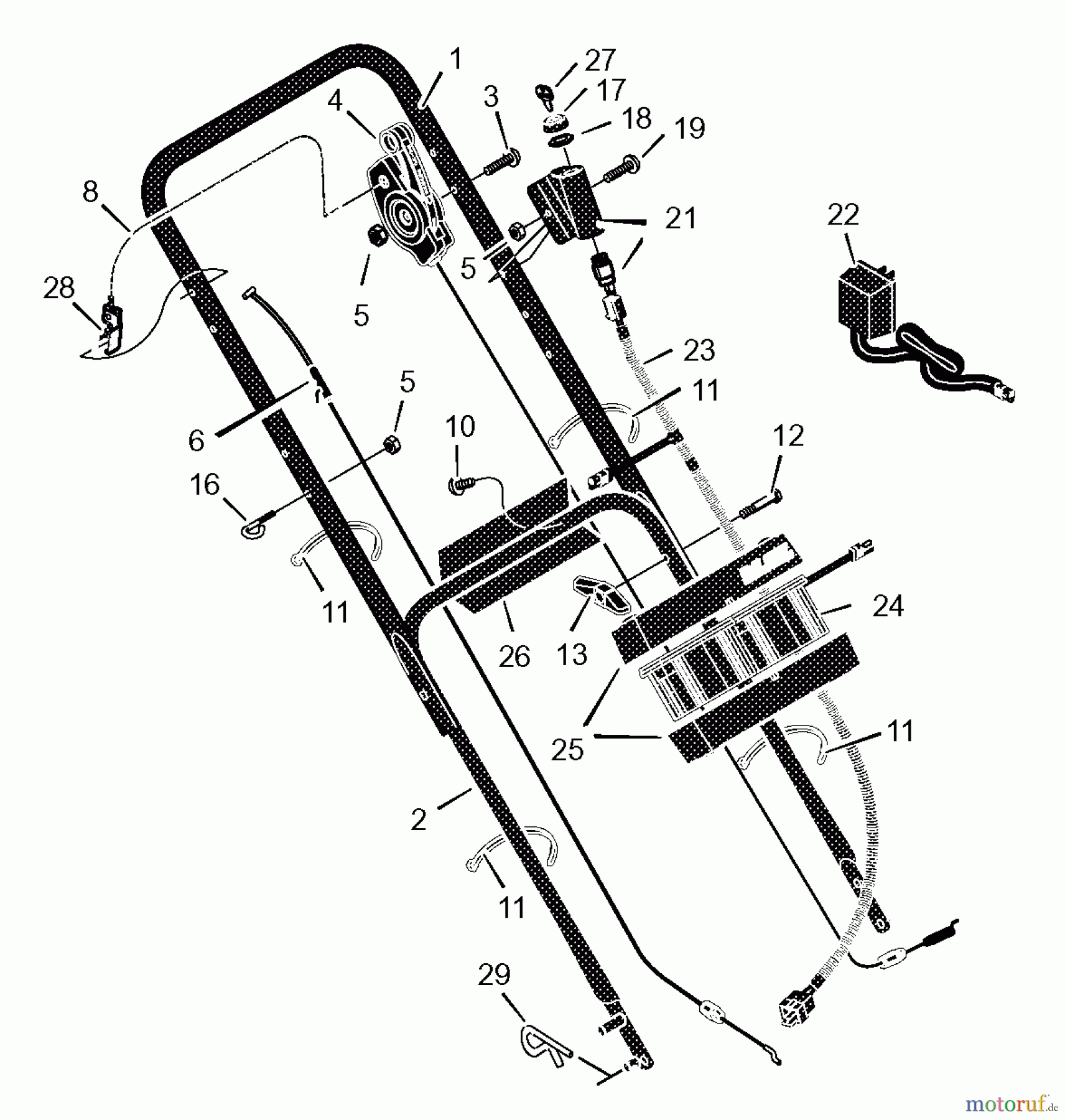 Murray Rasenmäher 22295x92A - B&S/Murray 22
