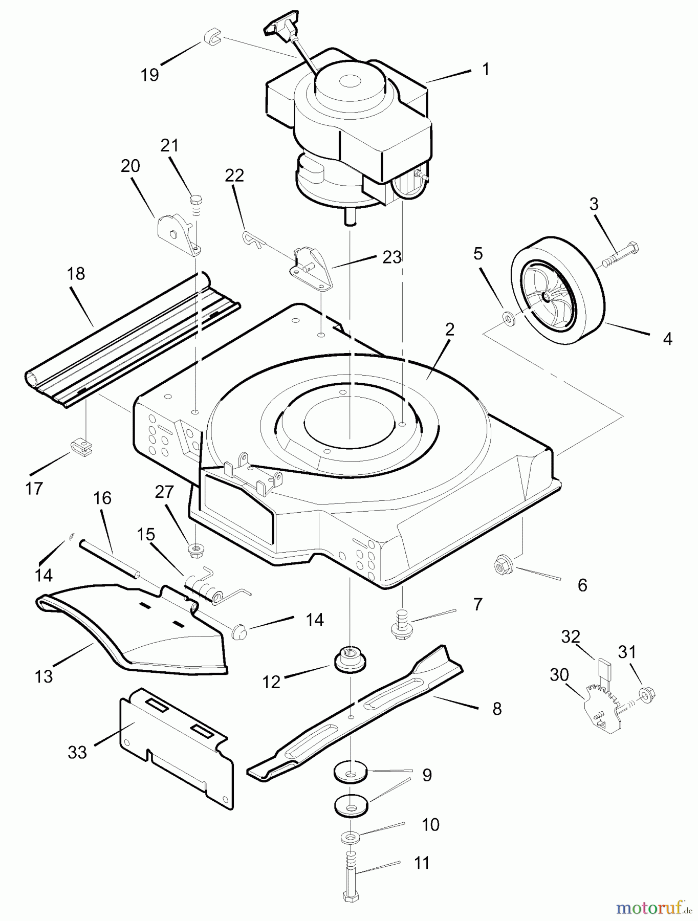  Murray Rasenmäher 22295x92A - B&S/Murray 22