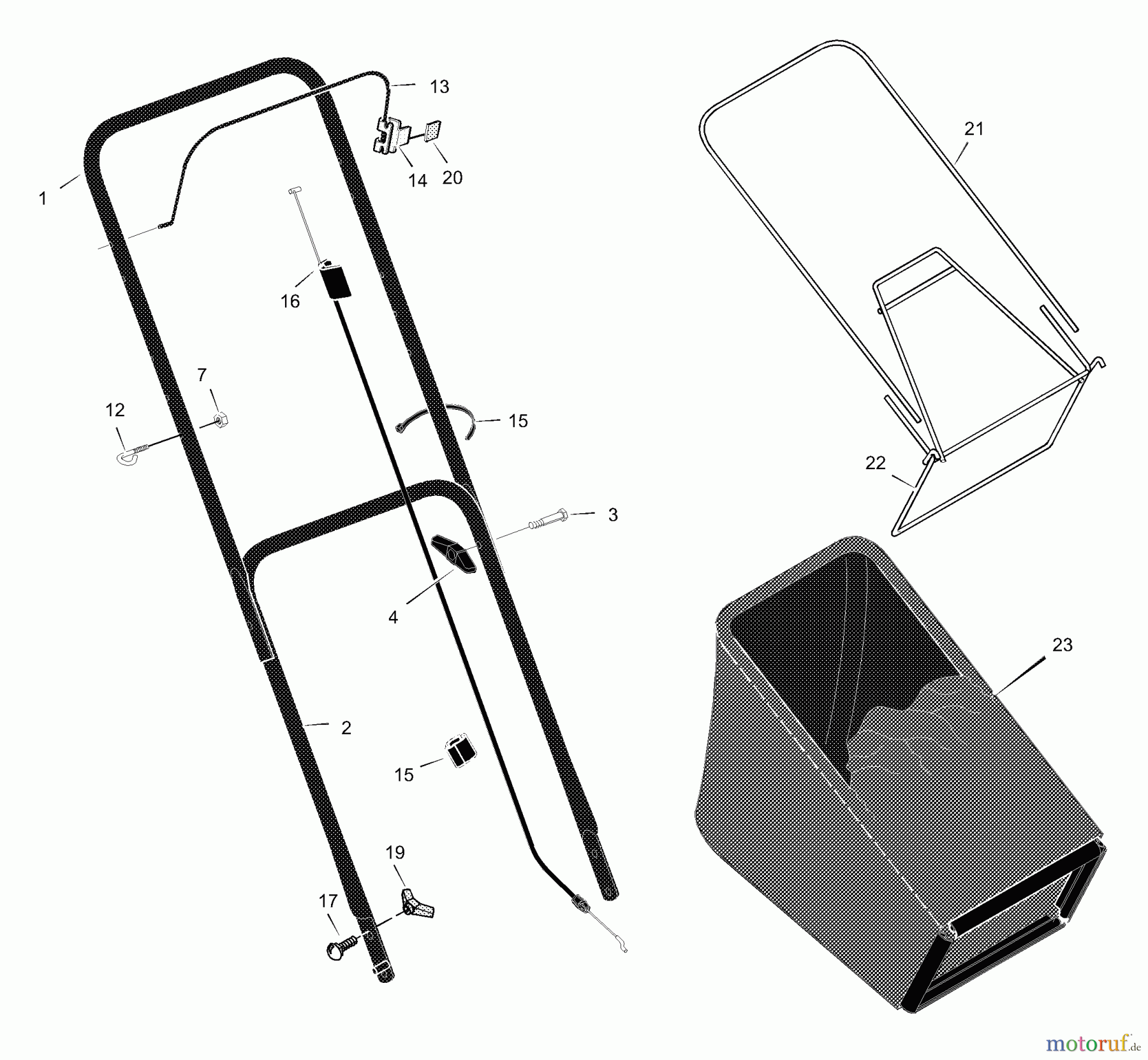  Murray Rasenmäher 22305x31C - Scotts 22