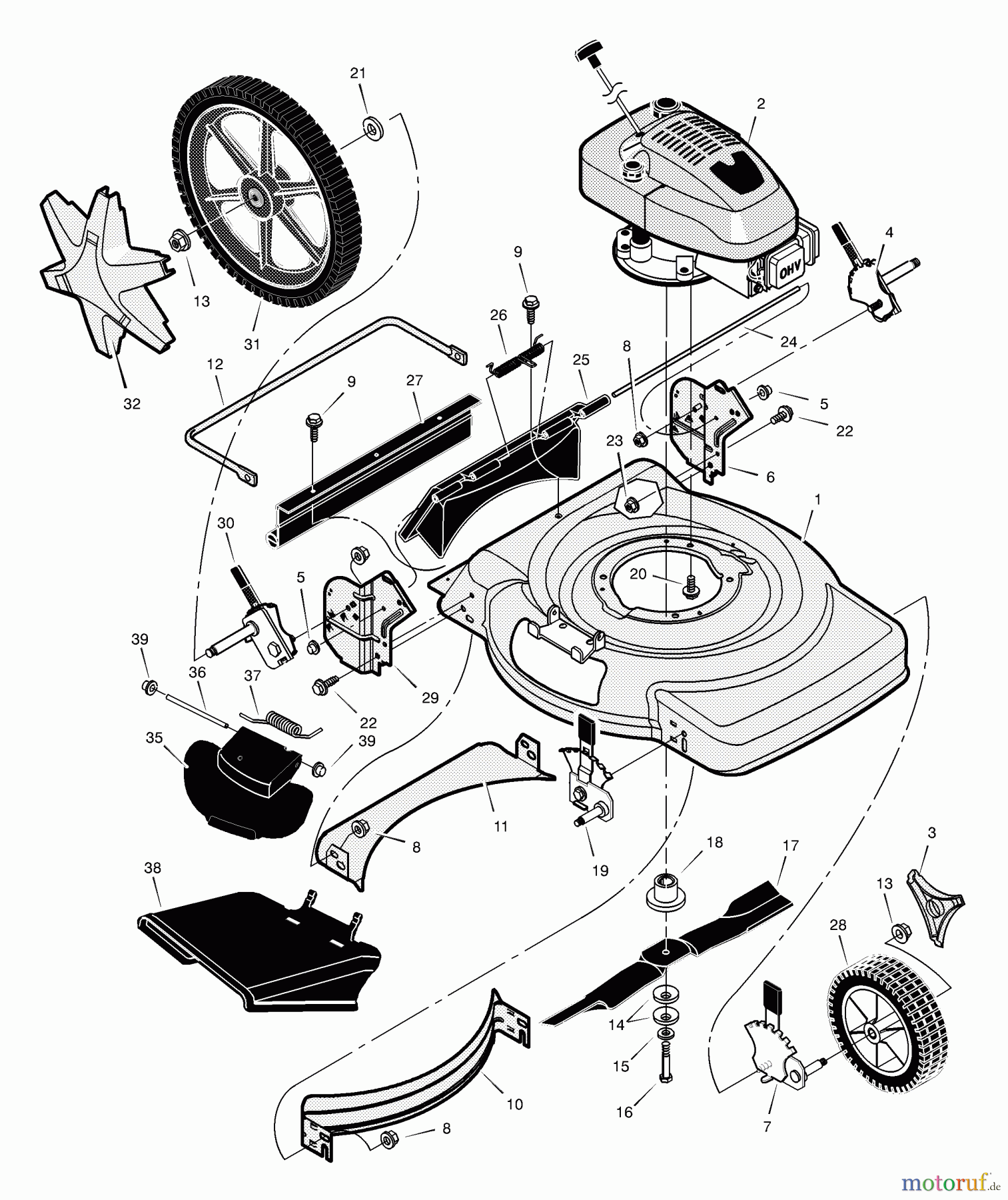  Murray Rasenmäher 223230x692C - Stanley 22