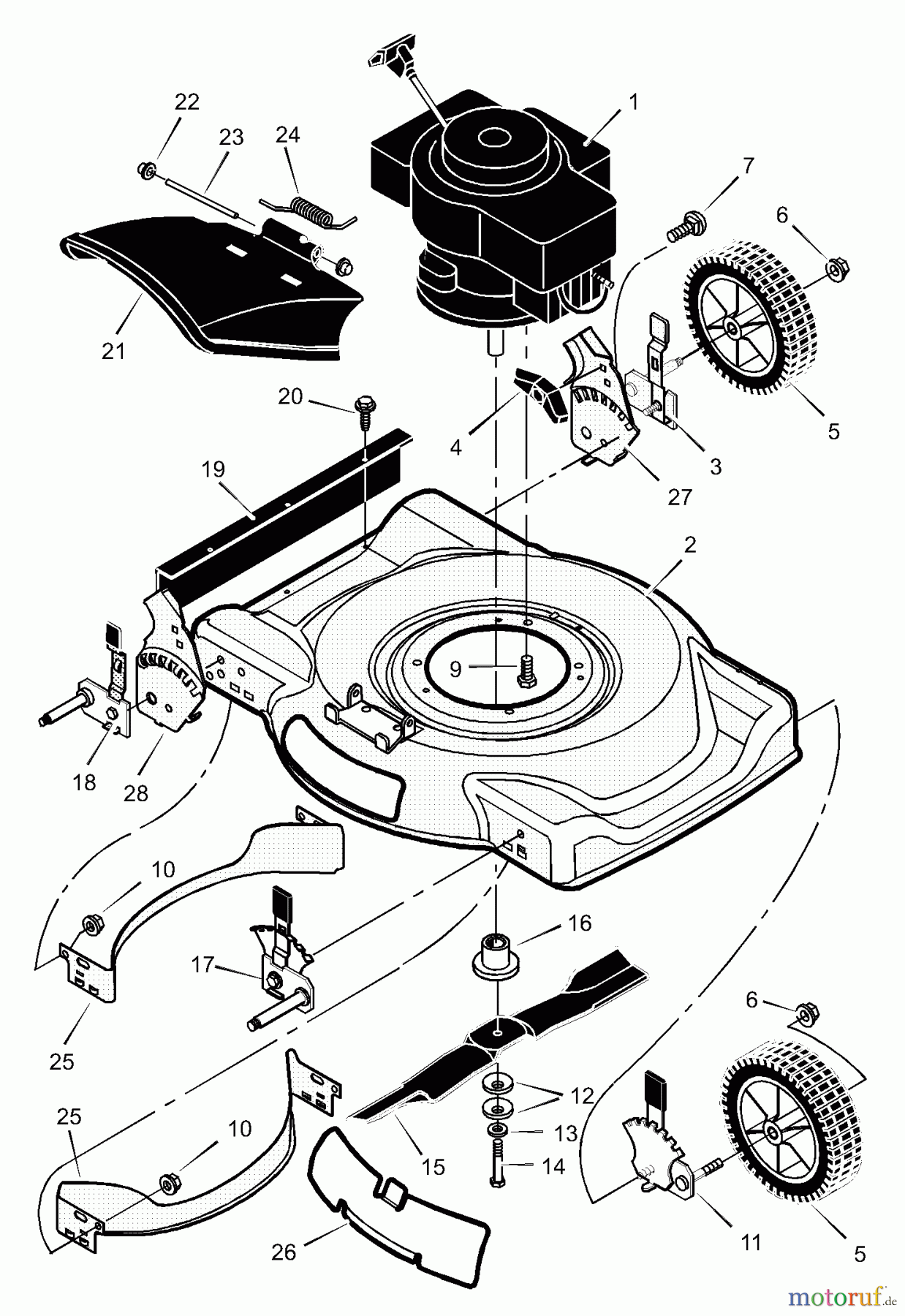  Murray Rasenmäher 22405x30D - Murray 22