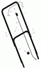 Murray 224110x194B - B&S/ 22" Walk-Behind Mower (2005) (Walmart) Ersatzteile Handle Assembly