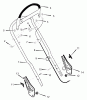 Murray 22446x8A - Scotts 22" Walk-Behind Mower (1998) (Home Depot) Listas de piezas de repuesto y dibujos Handle Assembly