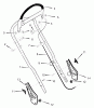 Murray 22446x8B - Scotts 22" Walk-Behind Mower (2000) (Home Depot) Listas de piezas de repuesto y dibujos Handle Assembly