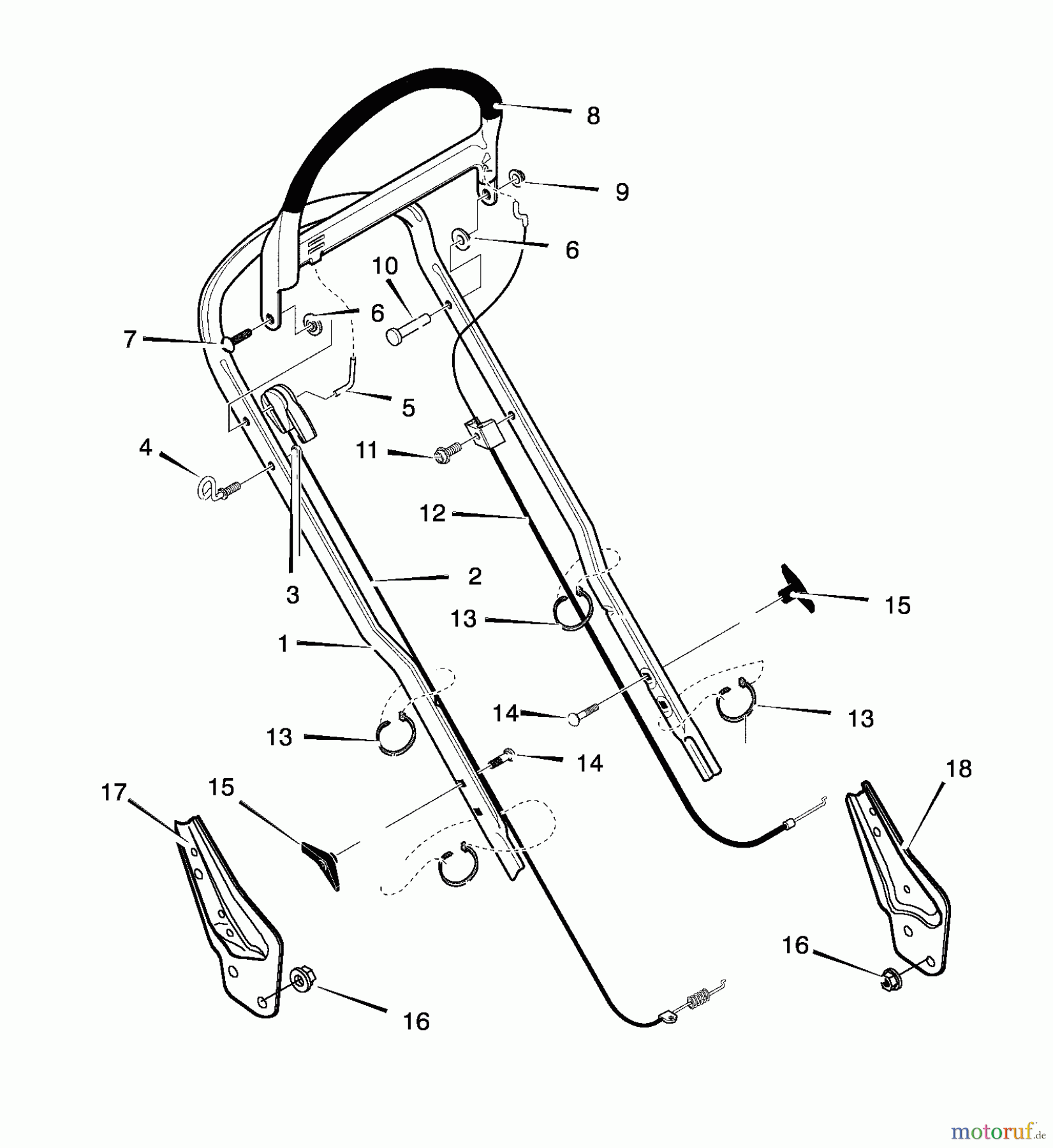  Murray Rasenmäher 22636x31A - Scotts 22