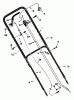 Murray 22755x4A - 22" Walk-Behind Mower (1997) Listas de piezas de repuesto y dibujos Handle Assembly