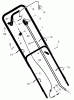Murray 22755x4B - 22" Walk-Behind Mower (1997) Listas de piezas de repuesto y dibujos Handle Assembly