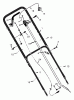 Murray 22756x92B - B&S/ 22" Walk-Behind Mower (1997) (Walmart) Listas de piezas de repuesto y dibujos Handle Assembly